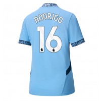 Zenski Nogometni Dres Manchester City Rodri Hernandez #16 Domaci 2024-25 Kratak Rukav